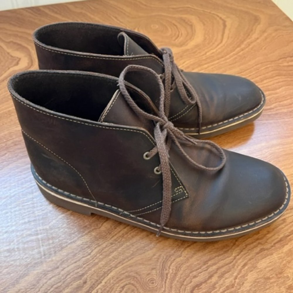 Clarks Leather Casual Chukka Boot